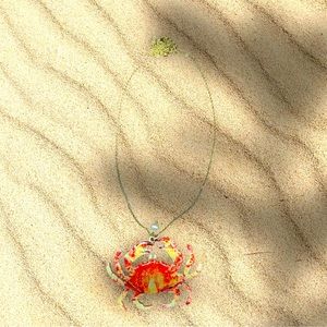Crab necklace